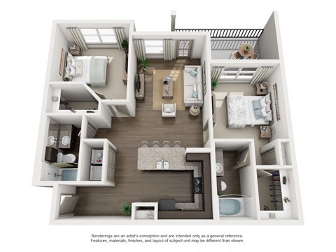 Volar Apartments Robin Floor Plan